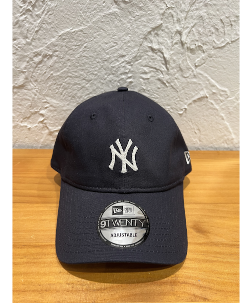 NEW ERA (ﾆｭｰｴﾗ) - 9TWENTY MLB CHAIN STITCH NYY (920 MLB ﾁｪｰﾝｽﾃｯﾁ ﾆｭｰﾖｰｸ･ﾔﾝｷｰｽ)