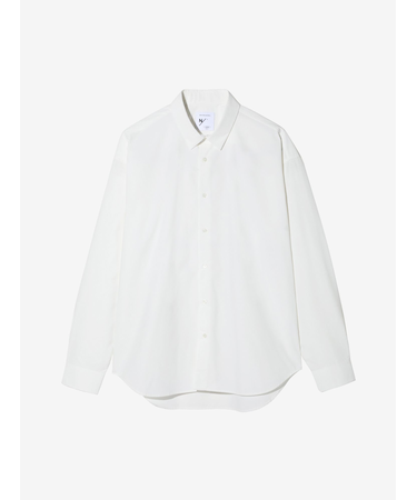 NEUTRAL WORKS (ニュートラルワークス) - L/S SR BR BOXSHIRT (ロングスリーブスマートブロードボックスシャツ) KSU35141 ユニセックス
