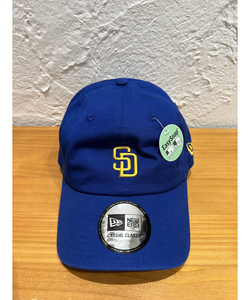 NEW ERA (ﾆｭｰｴﾗ) - CASUAL CLASSIC MLB MID LOGO SD (ｶｼﾞｭｱﾙｸﾗｼｯｸ MLB ﾐｯﾄﾞﾛｺﾞ ｻﾝﾃﾞｨｴｺﾞ･ﾊﾟﾄﾞﾚｽ)