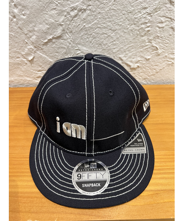 NEW ERA (ﾆｭｰｴﾗ) - Retro Crown 9FIFTY MIYUKI ARIHARA i am WOOL NAVY (RC950 ﾐﾕｷ ｱﾘﾊﾗ i am ﾌﾗｯﾄﾊﾞｲｻﾞｰ ｳｰﾙ ﾈｲﾋﾞｰ)