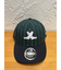 NEW ERA (ﾆｭｰｴﾗ) - Low Profile 9FIFTY am PINSTRIPE MIYUKI ARIHARA CHI (LP950 am ﾐﾕｷ ｱﾘﾊﾗ ｼｶｺﾞ・ﾎﾜｲﾄｿｯｸｽ ｸﾞﾘｰﾝ ﾌﾞﾗｯｸ ﾊﾞｲｻﾞｰ)
