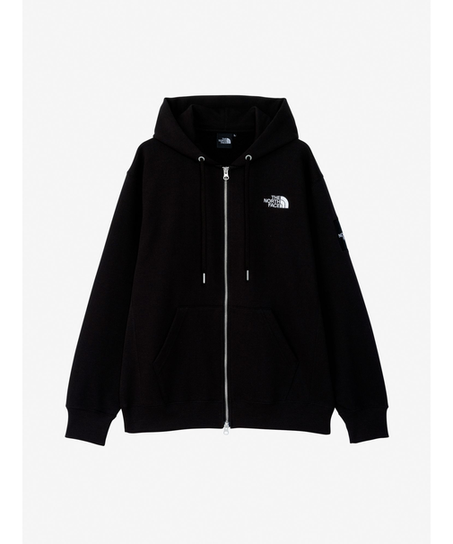 THE NORTH FACE (ﾉｰｽﾌｪｲｽ) - SQUARE LOGO FULL ZIP (ｽｸｴｱﾛｺﾞﾌﾙｼﾞｯﾌﾟ) NT12335 ﾕﾆｾｯｸｽ