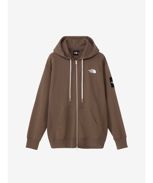 THE NORTH FACE (ﾉｰｽﾌｪｲｽ) - SQUARE LOGO FULL ZIP (ｽｸｴｱﾛｺﾞﾌﾙｼﾞｯﾌﾟ) NT12335 ﾕﾆｾｯｸｽ