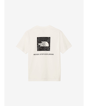 THE NORTH FACE (ﾉｰｽﾌｪｲｽ) - S/S BACK SQUARE TRAVERSE LOGO TEE (ｼｮｰﾄｽﾘｰﾌﾞﾊﾞｯｸｽｸｴｱﾄﾗﾊﾞｰｽﾛｺﾞﾃｨｰ) NT32543 ﾒﾝｽﾞ
