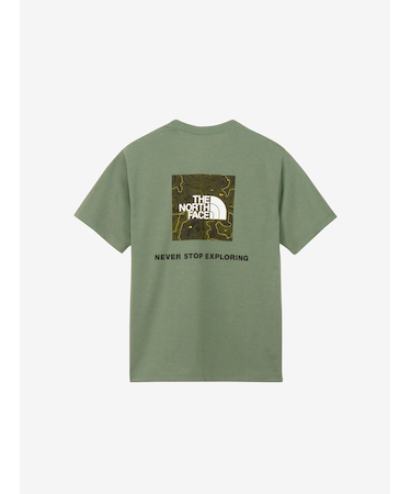 THE NORTH FACE (ﾉｰｽﾌｪｲｽ) - S/S BACK SQUARE TRAVERSE LOGO TEE (ｼｮｰﾄｽﾘｰﾌﾞﾊﾞｯｸｽｸｴｱﾄﾗﾊﾞｰｽﾛｺﾞﾃｨｰ) NT32543 ﾒﾝｽﾞ