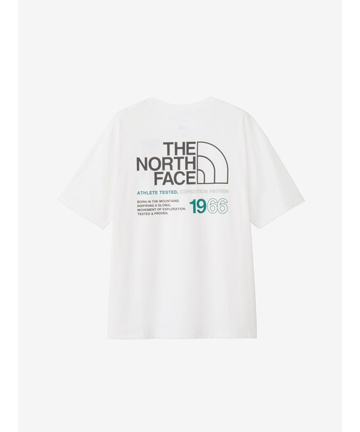 THE NORTH FACE (ﾉｰｽﾌｪｲｽ) - S/S ES 66 LOGO WIDE TEE (ｼｮｰﾄｽﾘｰﾌﾞｲｰｴｽ66ﾛｺﾞﾜｲﾄﾞﾃｨｰ) NT32597 ﾒﾝｽﾞ