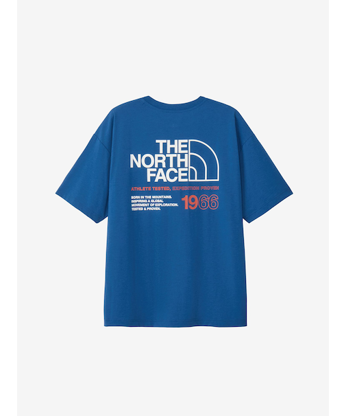 THE NORTH FACE (ﾉｰｽﾌｪｲｽ) - S/S ES 66 LOGO WIDE TEE (ｼｮｰﾄｽﾘｰﾌﾞｲｰｴｽ66ﾛｺﾞﾜｲﾄﾞﾃｨｰ) NT32597 ﾒﾝｽﾞ