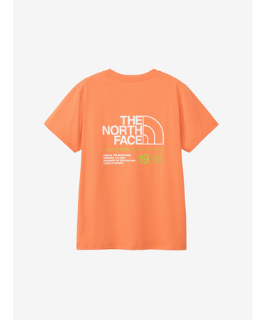 THE NORTH FACE (ﾉｰｽﾌｪｲｽ) - S/S ES 66 LOGO TEE (ｼｮｰﾄｽﾘｰﾌﾞｲｰｴｽ66ﾛｺﾞﾜｲﾄﾞﾃｨｰ) NTW32585 ﾚﾃﾞｨｰｽ