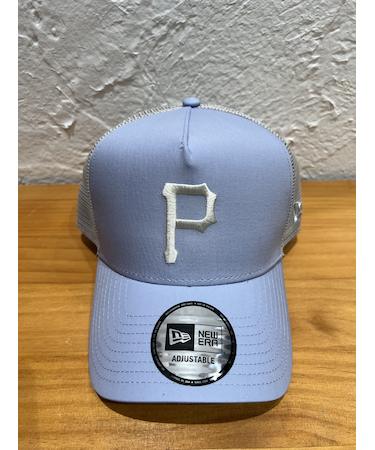 NEW ERA (ﾆｭｰｴﾗ) - 9FORTY A-FLAME TRACKER MLB TYPEWRITER PIT (940 A-ﾌﾚｰﾑ ﾄﾗｯｶｰ MLB ﾀｲﾌﾟﾗｲﾀｰ ﾋﾟｯﾂﾊﾞｰｸﾞ･ﾊﾟｲﾚｰﾂ)