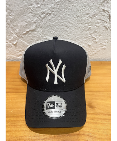 NEW ERA (ﾆｭｰｴﾗ) - 9FORTY A-FLAME TRACKER MLB TYPEWRITER NY (940 A-ﾌﾚｰﾑ ﾄﾗｯｶｰ MLB ﾀｲﾌﾟﾗｲﾀｰ ﾆｭｰﾖｰｸ･ﾔﾝｷｰｽ)