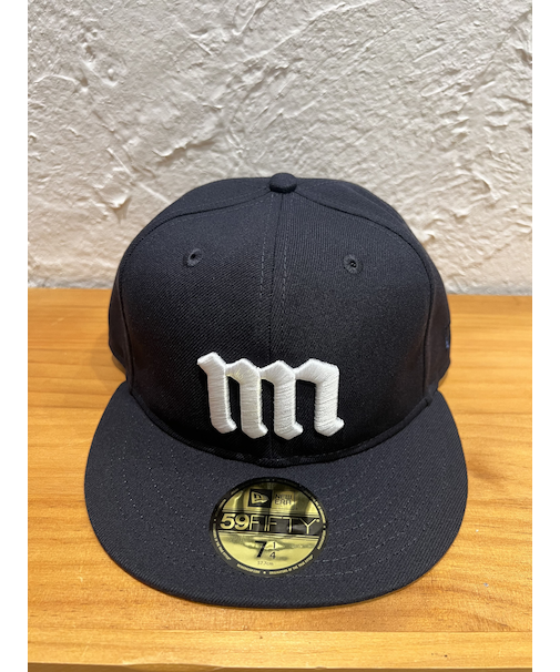 NEW ERA (ﾆｭｰｴﾗ) - 59FIFTY SOFT BUCKRAM Powered by GORO NAKATSUGAWA（min-nano）(5950 ｿﾌﾄﾊﾞｯｸﾗﾑ ﾐﾝﾅﾉ ﾊﾞｲ ｺﾞﾛｰ ﾅｶﾂｶﾞﾜ)