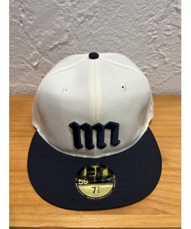 NEW ERA (ﾆｭｰｴﾗ) - 59FIFTY SOFT BUCKRAM Powered by GORO NAKATSUGAWA（min-nano）(5950 ｿﾌﾄﾊﾞｯｸﾗﾑ ﾐﾝﾅﾉ ﾊﾞｲ ｺﾞﾛｰ ﾅｶﾂｶﾞﾜ)