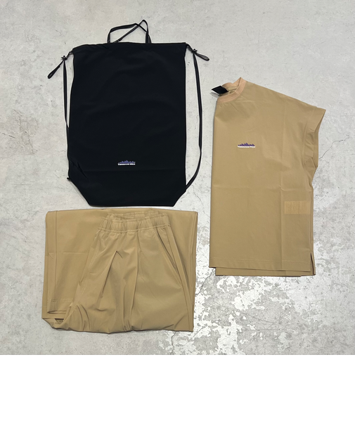 THOUSAND MILE (ｻｳｻﾞﾝﾄﾞﾏｲﾙ) - FRENCH SLEEVE SHIRT & LONG PANTS SET (ﾌﾚﾝﾁｽﾘｰﾌﾞｼｬﾂ&ﾜｲﾄﾞﾊﾟﾝﾂｾｯﾄｱｯﾌﾟ) TM251NP00042 ﾚﾃﾞｨｰｽ