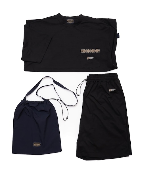 ペンドルトン　ドッグウェア PENDLETON (ﾍﾟﾝﾄﾞﾙﾄﾝ) ｰ TEE/SHORTS/BAG SET (ﾃｨｰ/ｼｮｰﾂ/ﾊﾞｯｸﾞｾｯﾄ) 5275