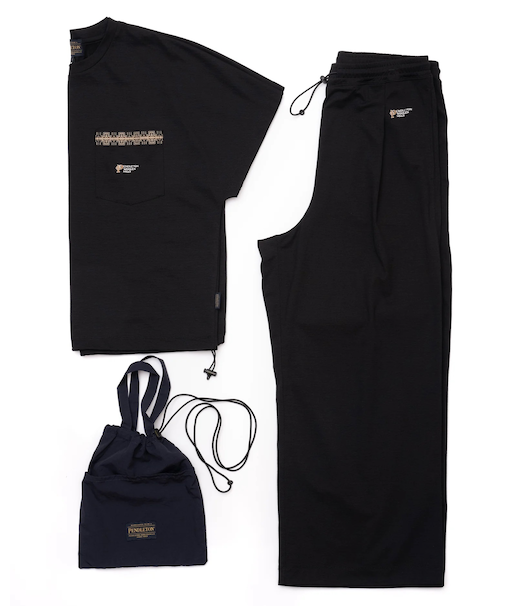 PENDLETON (ﾍﾟﾝﾄﾞﾙﾄﾝ) ｰ TEE/PANTS/BAG SET (ﾃｨｰ/ﾊﾟﾝﾂ/ﾊﾞｯｸﾞｾｯﾄ) 5275-0102 ﾚﾃﾞｨｰｽ