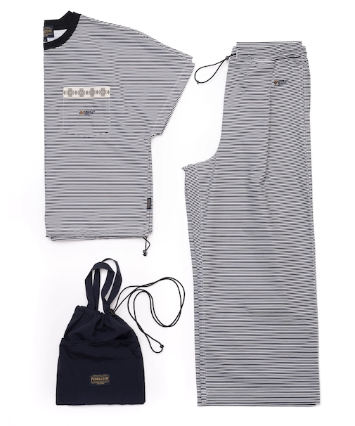 PENDLETON (ﾍﾟﾝﾄﾞﾙﾄﾝ) ｰ TEE/PANTS/BAG SET (ﾃｨｰ/ﾊﾟﾝﾂ/ﾊﾞｯｸﾞｾｯﾄ) 5275-0102 ﾚﾃﾞｨｰｽ