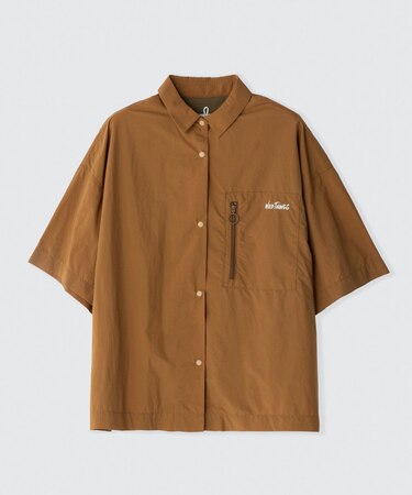WILD THINGS(ﾜｲﾙﾄﾞｼﾝｸﾞｽ) - BEACH SHIRTS (ﾋﾞｰﾁｼｬﾂ) WTL25014SK ﾚﾃﾞｨｰｽ