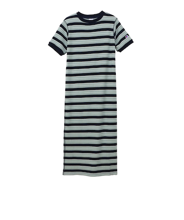 CHAMPION (チャンピオン) - ボーダーワンピース CW-B309 レディース