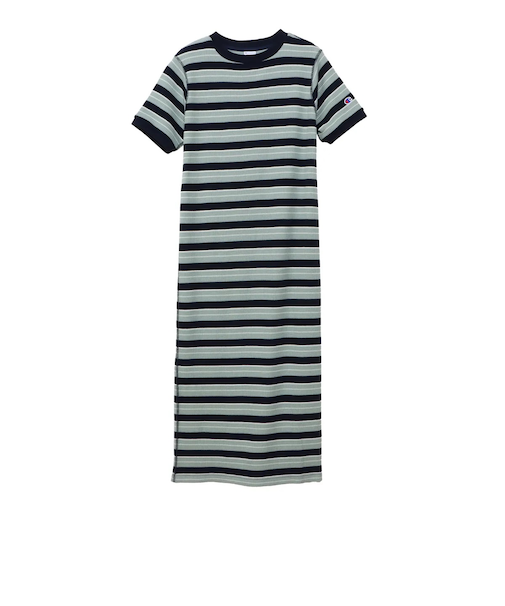 CHAMPION (チャンピオン) - ボーダーワンピース CW-B309 レディース