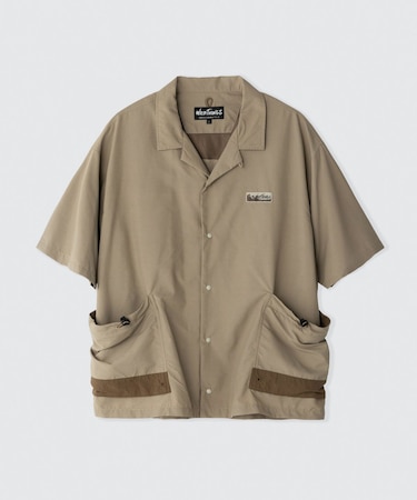WILD THINGS(ﾜｲﾙﾄﾞｼﾝｸﾞｽ) - SUPPLEX POUCH SHIRTS (ｻﾌﾟﾚｯｸｽﾎﾟｰﾁｼｬﾂ) WT25017AD ﾒﾝｽﾞ