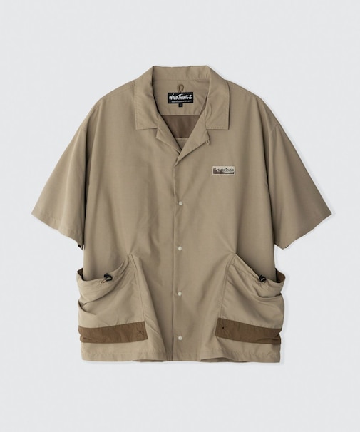 WILD THINGS(ﾜｲﾙﾄﾞｼﾝｸﾞｽ) - SUPPLEX POUCH SHIRTS (ｻﾌﾟﾚｯｸｽﾎﾟｰﾁｼｬﾂ) WT25017AD ﾒﾝｽﾞ