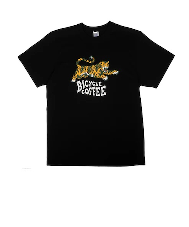 BICYCLE COFFEE (ﾊﾞｲｼｸﾙｺｰﾋｰ) - MONSTERA TIGER TEE (ﾓﾝｽﾃﾗﾀｲｶﾞｰﾃｨｰ) BC2401