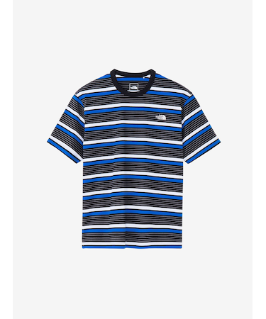 THE NORTH FACE (ﾉｰｽﾌｪｲｽ) - S/S MULTI BORDER TEE (ｼｮｰﾄｽﾘｰﾌﾞﾏﾙﾁﾎﾞｰﾀﾞｰﾃｨｰ) NT32455 ﾒﾝｽﾞ