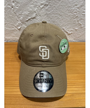 NEW ERA (ﾆｭｰｴﾗ) - 9TWENTY KHAKI SWEAT BAND SD (920 ｶｰｷ ｽｳｪｯﾄ ﾊﾞﾝﾄﾞ ｻﾝﾃﾞｨｴｺﾞ･ﾊﾟﾄﾞﾚｽ)