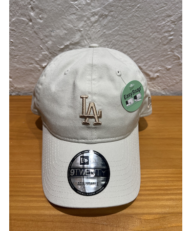 NEW ERA (ﾆｭｰｴﾗ) - 9TWENTY KHAKI SWEAT BAND LA (920 ｶｰｷ ｽｳｪｯﾄ ﾊﾞﾝﾄﾞ ﾛｻﾝｾﾞﾙｽ･ﾄﾞｼﾞｬｰｽ)