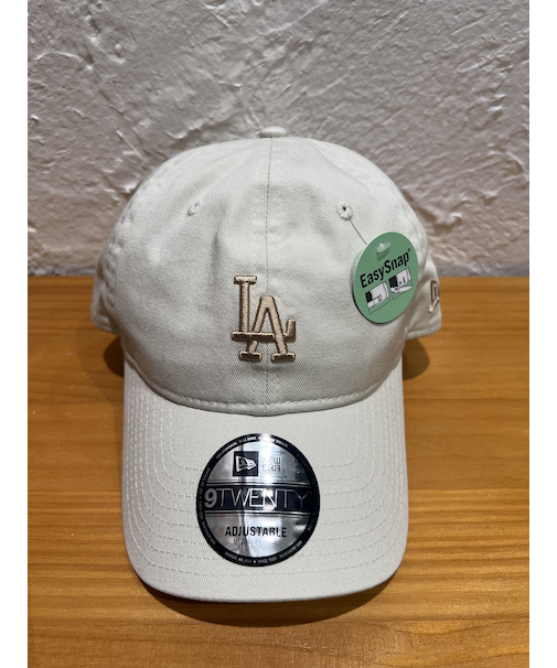 NEW ERA (ﾆｭｰｴﾗ) - 9TWENTY KHAKI SWEAT BAND LA (920 ｶｰｷ ｽｳｪｯﾄ ﾊﾞﾝﾄﾞ ﾛｻﾝｾﾞﾙｽ･ﾄﾞｼﾞｬｰｽ)