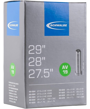 SCHWALBE (シュワルベ) - 29×1.50/2.40用チューブ 米式 40㎜バルブ19AV