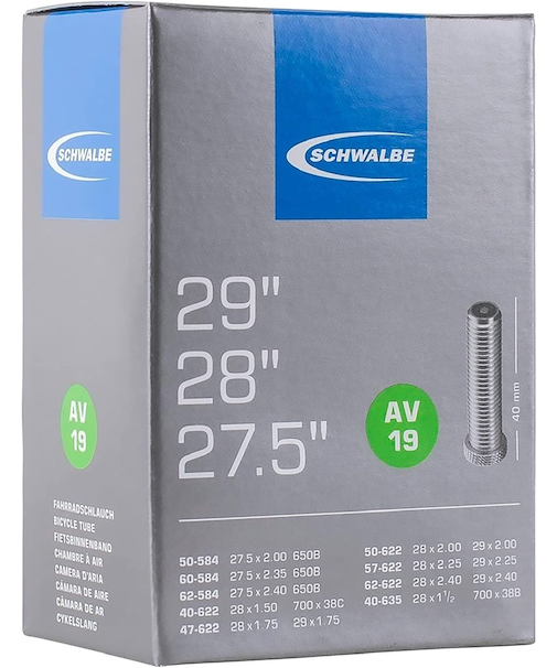 SCHWALBE (シュワルベ) - 29×1.50/2.40用チューブ 米式 40㎜バルブ19AV