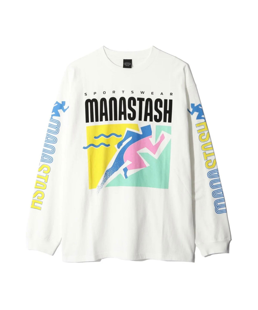 MANASTASH (ﾏﾅｽﾀｯｼｭ) - RE:CTN L/S TEE T&F