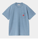 CARHARTT (ｶｰﾊｰﾄ) - S/S INGO POCKET T-SHIRTS (ｼｮｰﾄｽﾘｰﾌﾞｲﾝｺﾞﾎﾟｹｯﾄﾃｨｰｼｬﾂ) I034486