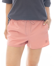 BILLABONG (ﾋﾞﾗﾎﾞﾝ) - ADIV BAGGIES SOLID SHORTS (ｱﾄﾞﾍﾞﾝﾁｬｰﾃﾞｨﾋﾞｼﾞｮﾝﾊﾞｷﾞｰｽﾞｿﾘｯﾄﾞｼｮｰﾂ) BF013-507 ﾚﾃﾞｨｰｽ