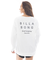 BILLABONG (ﾋﾞﾗﾎﾞﾝ) - MORFY LOGO LS BOAT NECK TEE RASH (ﾓﾙﾌｨｰﾛｺﾞﾛﾝｸﾞｽﾘｰﾌﾞﾎﾞｰﾄﾈｯｸﾗｯｼｭﾃｨｰｼｬﾂ) BF013-856 ﾚﾃﾞｨｰｽ