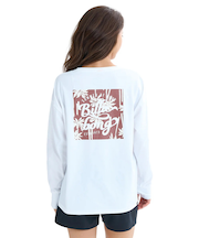 BILLABONG (ﾋﾞﾗﾎﾞﾝ) - MORFY LS TEE RASH (ﾓﾙﾌｨｰﾛﾝｸﾞｽﾘｰﾌﾞﾗｯｼｭﾃｨｰｼｬﾂ) BF01C-853 ﾚﾃﾞｨｰｽ