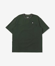 HURLEY (ﾊｰﾚｰ) - PHANTOM WOVEN ICON OVERSIZED SHORTSLEEVE TEE (ﾌｧﾝﾄﾑｳｰﾌﾞﾝｱｲｺﾝｵｰﾊﾞｰｻｲｽﾞﾄﾞｼｮｰﾄｽﾘｰﾌﾞﾃｨｰ) MUSS251021 ﾒﾝｽﾞ