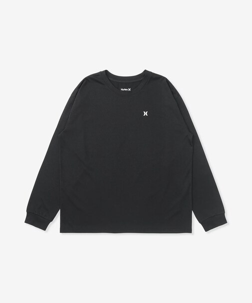 HURLEY (ﾊｰﾚｰ) - PHANTOM ICON LONGSLEEVE TEE (ﾌｧﾝﾄﾑｱｲｺﾝﾛﾝｸﾞｽﾘｰﾌﾞﾃｨｰ) WSRG251003 ﾚﾃﾞｨｰｽ
