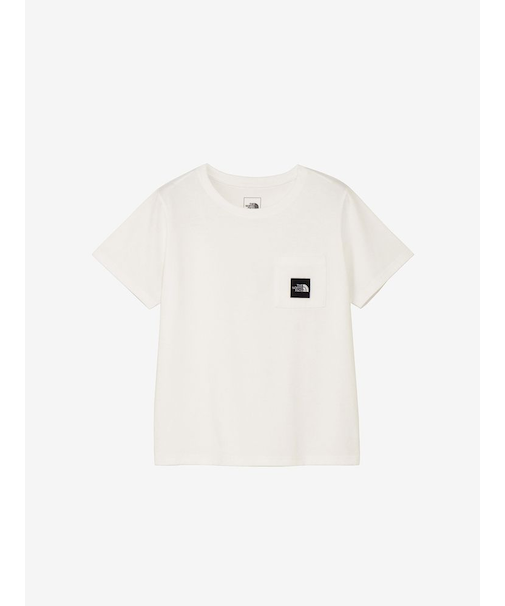 TNE NORTH FACE (ﾉｰｽﾌｪｲｽ) - S/S SQUARE LOGO POCKET TEE (ｼｮｰﾄｽﾘｰﾌﾞｽｸｴｱﾛｺﾞﾎﾟｹｯﾄﾃｨｰ) NTW82541 ﾚﾃﾞｨｰｽ
