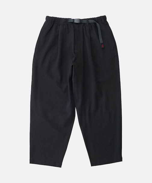 Gramicci (ｸﾞﾗﾐﾁ) - WOOL LIKE WIDE TAPERED PANT (ｳｰﾙﾗｲｸﾜｲﾄﾞﾃｰﾊﾟｰﾄﾞﾊﾟﾝﾂ) GMP5-FJP003