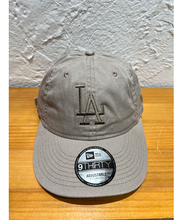 NEW ERA (ﾆｭｰｴﾗ) - 9THIRTY MLB COOPERSTOWN TONAL LOGO LA (930 MLB ｸｰﾊﾟｰｽﾞﾀｳﾝ ﾄｰﾅﾙ ﾛｺﾞ ﾛｻﾝｾﾞﾙｽ･ﾄﾞｼﾞｬｰｽ)