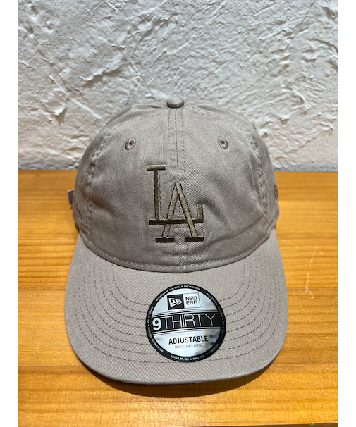 NEW ERA (ﾆｭｰｴﾗ) - 9THIRTY MLB COOPERSTOWN TONAL LOGO LA (930 MLB ｸｰﾊﾟｰｽﾞﾀｳﾝ ﾄｰﾅﾙ ﾛｺﾞ ﾛｻﾝｾﾞﾙｽ･ﾄﾞｼﾞｬｰｽ)