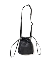 BAICYCLON by bagjack (ﾊﾞｲｼｸﾛﾝ ﾊﾞｲ ﾊﾞｯｸﾞｼﾞｬｯｸ) - DREW STRING BAG LEATHER (ﾄﾞﾛｰ ｽﾄﾘﾝｸﾞ ﾊﾞｯｸﾞ ﾚｻﾞｰ) BCL-114LE