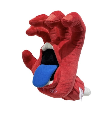 SANTA CRUZ×NICI×MORTAR (ｻﾝﾀｸﾙｰｽﾞ×ﾆｷ×ﾓｰﾀﾙ) - SCREAMING HAND RED 35cm (ｽｸﾘｰﾐﾝｸﾞ ﾊﾝﾄﾞ ﾚｯﾄﾞ 35cm)