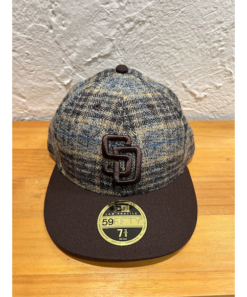 NEW ERA (ﾆｭｰｴﾗ) - Low Profile 59FIFTY MLB PLAID FLANNEL SD (LP5950 MLB ﾌﾗﾝﾈﾙ ﾁｪｯｸ ｻﾝﾃﾞｨｴｺﾞ･ﾊﾟﾄﾞﾚｽ)