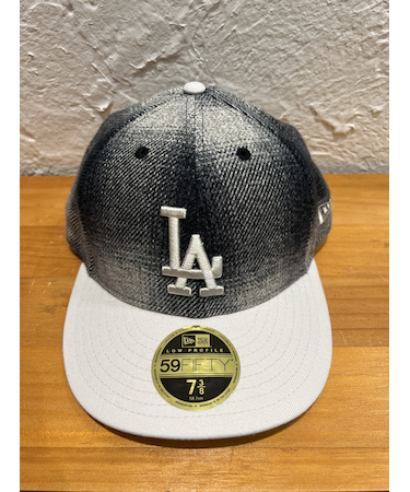 NEW ERA (ニューエラ) - Low Profile 59FIFTY MLB PLAID FLANNEL LA (LP5950 MLB フランネル チェック ロサンゼルス・ドジャース)