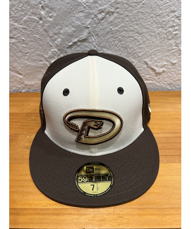 NEW ERA (ﾆｭｰｴﾗ) - 59FIFTY COLD BREW ALI (5950 ｺｰﾙﾄﾞ ﾌﾞﾘｭｰ ｱﾘｿﾞﾅ･ﾀﾞｲﾔﾓﾝﾄﾞﾊﾞｯｸｽ)
