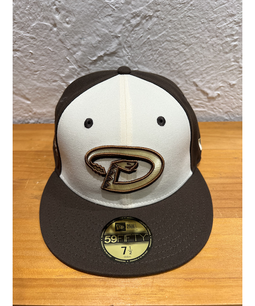 NEW ERA (ﾆｭｰｴﾗ) - 59FIFTY COLD BREW ALI (5950 ｺｰﾙﾄﾞ ﾌﾞﾘｭｰ ｱﾘｿﾞﾅ･ﾀﾞｲﾔﾓﾝﾄﾞﾊﾞｯｸｽ)