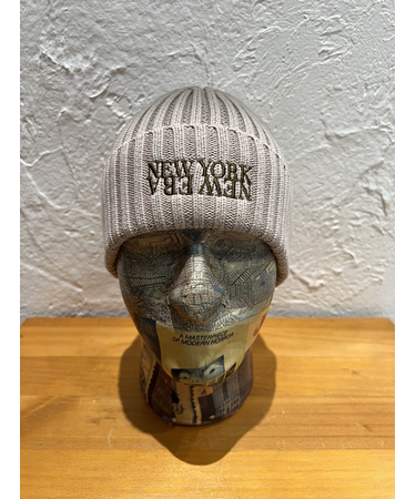 NEW ERA (ﾆｭｰｴﾗ) - RIB CUFF KNIT THE NEWYORK (ﾘﾌﾞ ｶﾌ ﾆｯﾄ ｻﾞ･ﾆｭｰﾖｰｸ)